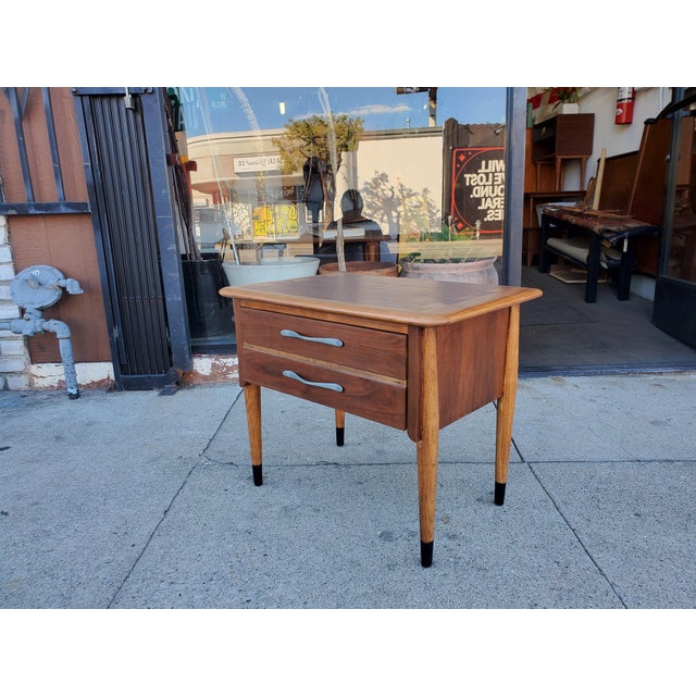 Brown Vintage Lane Night Stand For Sale - Image 8 of 10