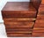 3 Piece MCM Solid Exotic Wood Bachelor Chest & Nightstands Bedroom Suite For Sale - Image 12 of 18