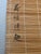 Mid 20th Century Hand-Painted Bamboo Slat Wall Scroll Mandarin Ducks & Lotus Flowers For Sale - Image 12 of 12