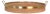 Matthew Izzo Home Babs 18" Natural Rattan & Brass Serving Tray For Sale