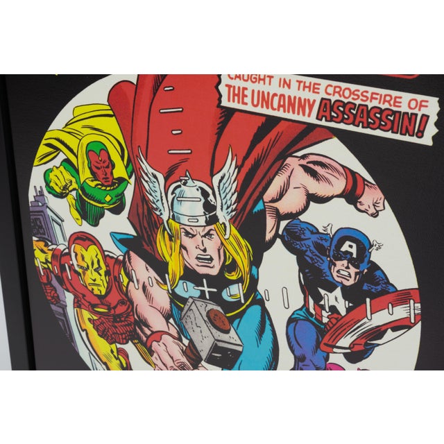 The Avengers #146, Limited Edition Large Marvel Art Print Signed and Numbered by Stan Lee For Sale - Image 6 of 9