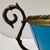 Antique French Sèvres-Style Turquoise Porcelain Compote With Gilt Bronze Mounts For Sale In Philadelphia - Image 6 of 13