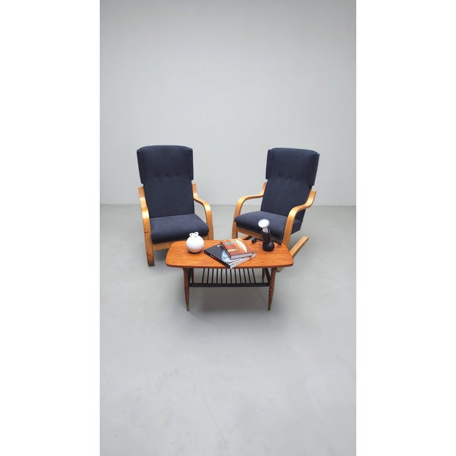 1970s Vintage Model 36/401 Lounge Chairs by Alvar Aalto for Artek, Finland, 1970s, Set of 2 For Sale - Image 5 of 10
