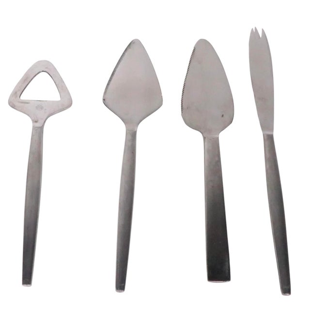 Kalmar Mid 20th Century Stainless Steel Kalmar Cocktail Barware Set - 4 pcs For Sale - Image 4 of 5
