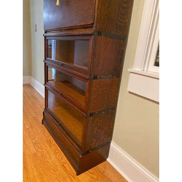 Antique Globe Wernicke Barrister Bookcase Desk Chairish