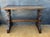 Wood Spanish Rustic Trestle Console Table, 1940s For Sale - Image 7 of 10