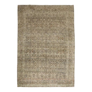 Antique Zabihi Collection Persian Bidjar Carpet - 8'9" x 12'1" For Sale