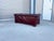 1960s Mid Century Chesterfield Burgundy Leather Tufted Sofa For Sale - Image 10 of 10