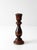Vintage Turned Wood Candle Holder For Sale - Image 9 of 12