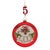 Red Twelve Days of Christmas Ornament (Set of 12) For Sale - Image 8 of 9