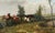 Emil Hünten and Georg Oeder, Parfoce Hunt from 1876, Oil For Sale - Image 3 of 9