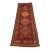 Antique Caucasian Karabagh Hand-Knotted Wool Runner - 10'3" X 3'10" For Sale