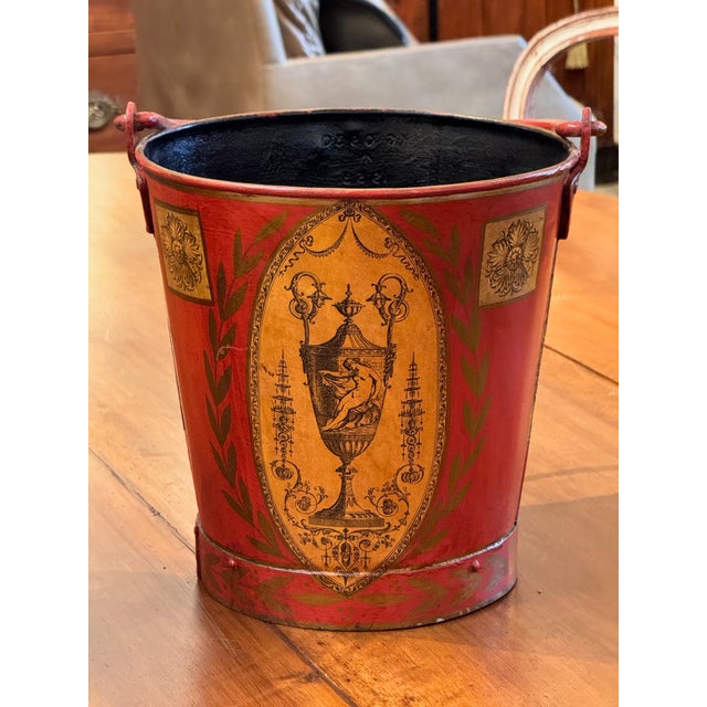 19th Century 19th Century Tole Bucket For Sale - Image 5 of 6