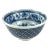 Japanese Blue & White Rice Bowl Trinket Holder For Sale