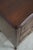 Wood Vintage French Country Walnut Finish Low Dresser For Sale - Image 7 of 17