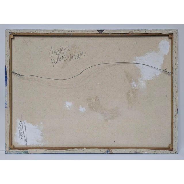 Fuller Warren Bridge, Abstract Expressionist, Mixed Media on Canvas, Marsha Glazière For Sale - Image 10 of 10