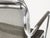 Black Penelope Armchair in Black and Chrome-Plated Metal by C. Pollock for Anonima Castelli, 1982 For Sale - Image 8 of 14