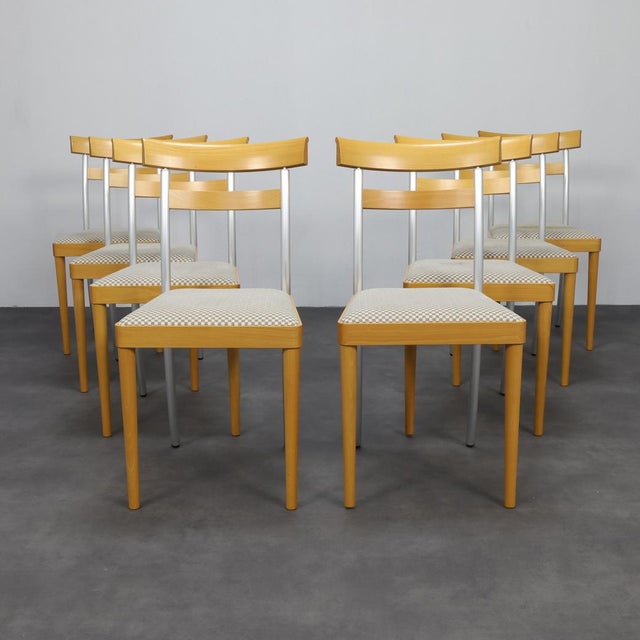Postmodern Dining Chairs by Arco, 1990s, Set of 8 For Sale - Image 9 of 9