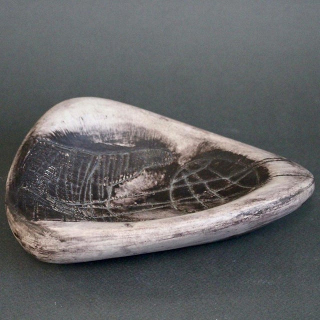 Vintage French Decorative Ceramic Bowl by Jacques Blin, 1950s For Sale - Image 13 of 16