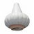 Late 20th Century Hand-Crafted Thai Ceramic Vase, White Glaze, For Sale - Image 5 of 11