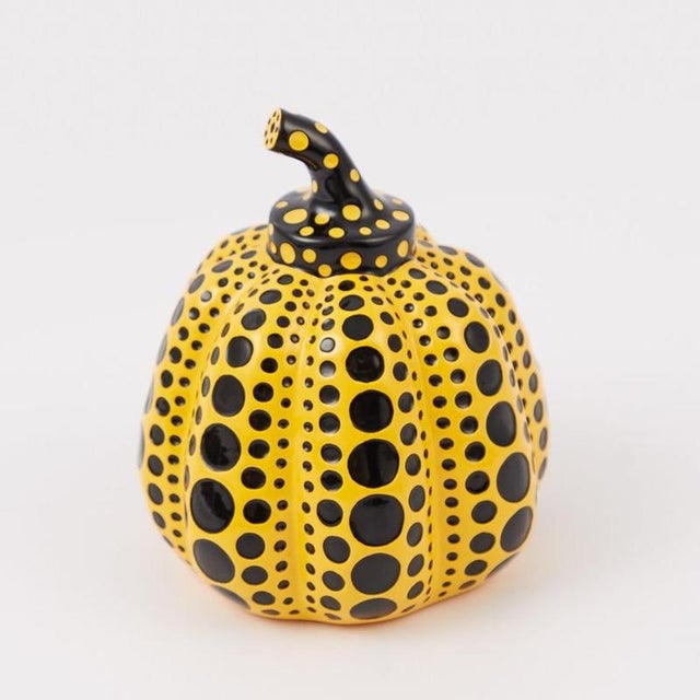 Yayoi Kusama, Mini Pumpkin, Hand-painted Resin For Sale - Image 6 of 9