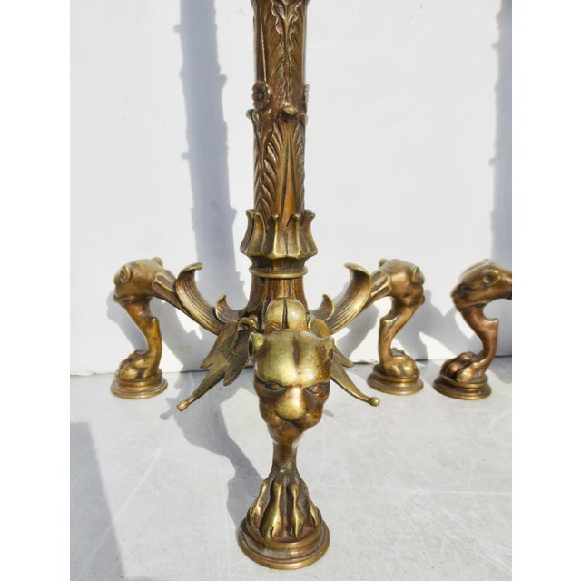 French Empire Neo-Classical Candlesticks - A Pair of 2 For Sale - Image 4 of 16