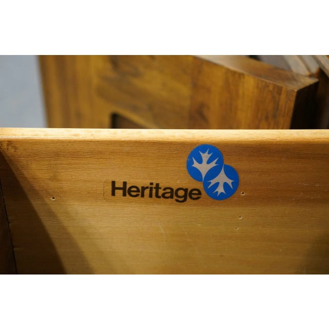 Drexel Heritage Marcay Collection Rustic Country French Style 38" Flip-Top Server Buffet 183-504 For Sale - Image 9 of 13