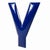 Vintage Enameled Letter Y, 1960s For Sale - Image 4 of 11