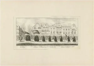 Fokke, Funeral Procession of Anna Van Hannover, 1761, Paper