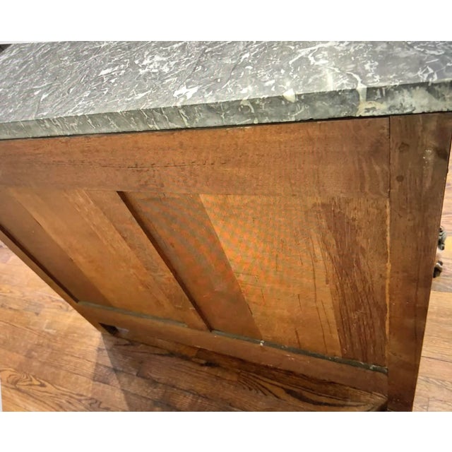 French Provincial Oak Commode For Sale - Image 4 of 12