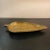 Mid-Century Modern Italian Gilt Art Pottery Leaf Tray For Sale - Image 4 of 11