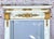 19th Century French Neoclassical White Painted and Parcel Gilt Pier Mirrors - A Pair For Sale - Image 5 of 12