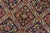 Blue Kerman Rug 9’9” X 13′ Blue Wool Vintage Distressed Hand-Knotted Carpet For Sale - Image 8 of 14