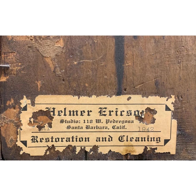 'Mary With Jesus and St. John the Baptist', 17th Century Milanese School Oil For Sale - Image 11 of 12