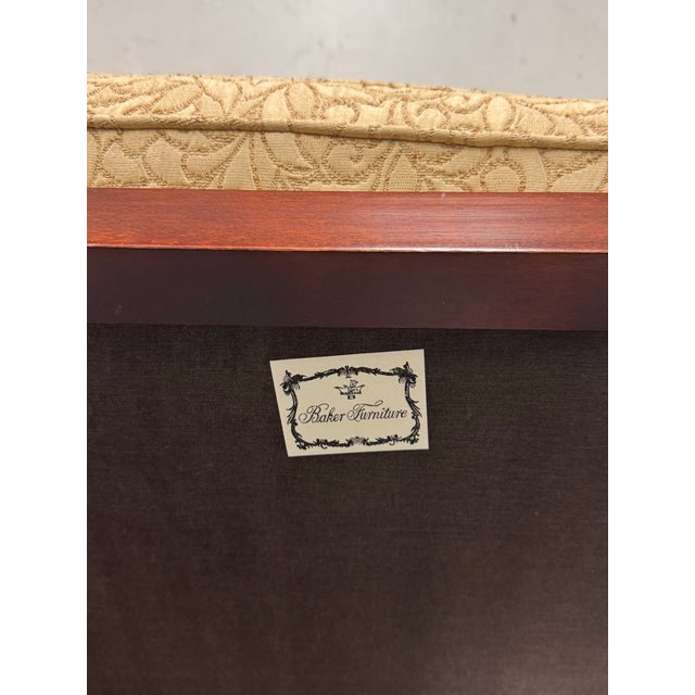 Barbara Barry for Baker Furniture Double X Arm Chair For Sale - Image 12 of 12