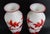Antique Pair of Chinese Peking Glass Vases W/ Birds & Lotus Flowers, C1900, 10” For Sale - Image 4 of 14