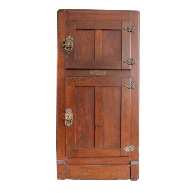 Majestic Antique Ice Box Chairish
