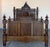 Antique French Louis XVI Style Full Size Rosewood Carved Bed Frame Baroque For Sale - Image 4 of 12