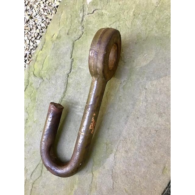 Vintage Industrial Steel Hook Chairish