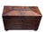 Antique 19th C English Regency Rosewood Tea Caddy Box.