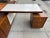 Brown One-of-a-Kind Herman Miller for George Nelson Style Mid-Century Modern Desk Unit For Sale - Image 8 of 18
