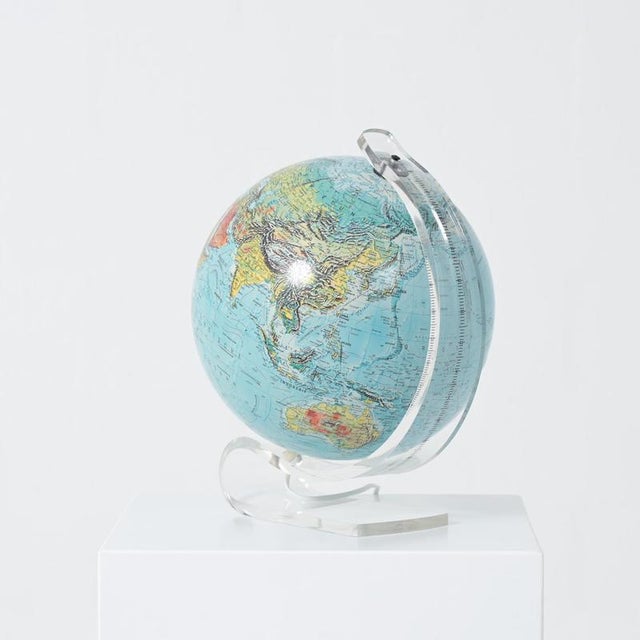 Acrylic Glass Globe Lamp For Sale - Image 7 of 18