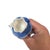 Vintage Russian Gzhel Blue and White Porcelain Double Fish Candlestick For Sale - Image 9 of 12