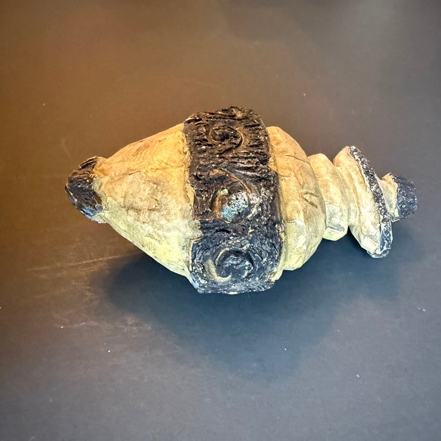 1950s Handcarved Vintage Finial Ornament For Sale - Image 5 of 7