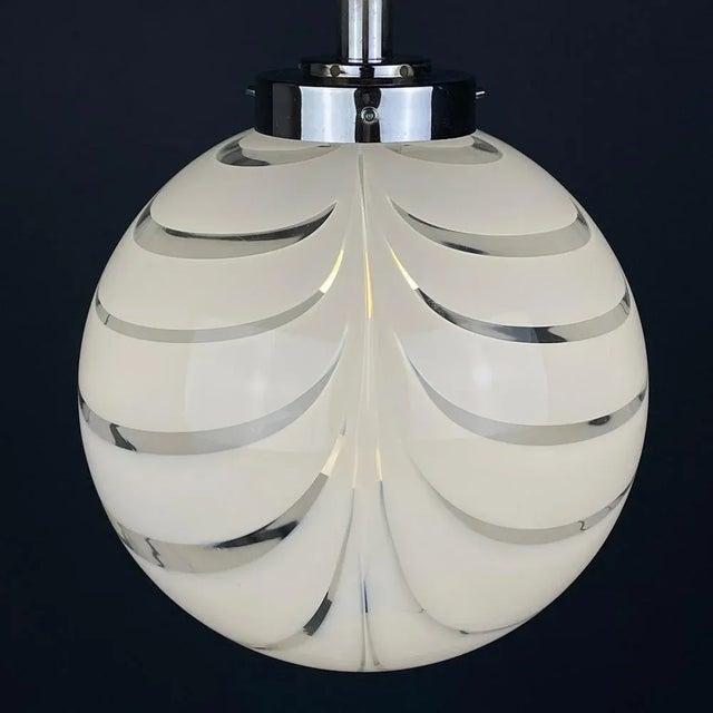 Murano Glass Pendant Lamp, Italy, 1960s For Sale - Image 10 of 13