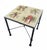 Italian Contemporary Hand-Painted Ceramic Tile Parrot Bistro Table For Sale In West Palm - Image 6 of 12