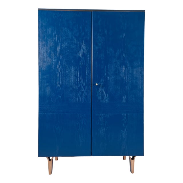 Vintage Wardrobe in Ash, 1970s For Sale
