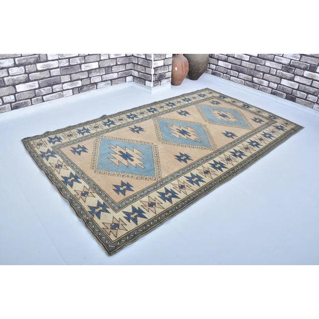 Authentic Antique Corridor Rug For Sale - Image 4 of 10