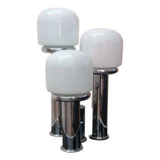 Space Age Lamp in Murano Glass, 1970s For Sale