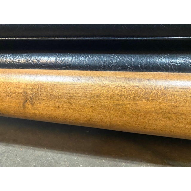 1960s Adrian Pearsall Attributed Daybed in Walnut With Carrera Marble Endtables For Sale - Image 14 of 16